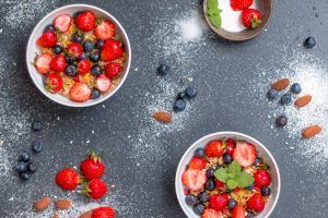 almonds-berries-bowls-533384